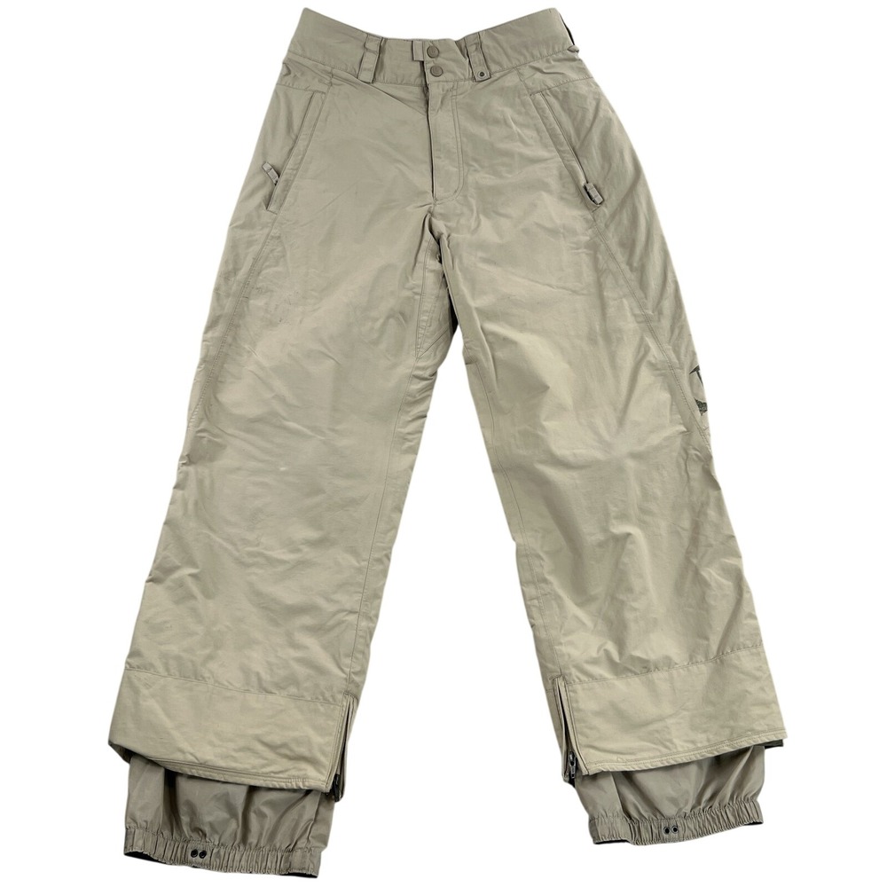 Burton Snowboard Cargo Snow Pants M Tan Men Ski Winter Outdoor Gorpcore Mesh